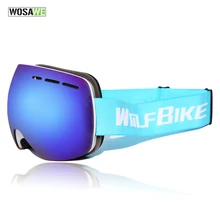 WOSAWE Mountain Ski Goggles Double UV Protection Snowboard Eyewear Outdoor Sports Skiing and Snowboarding Goggles