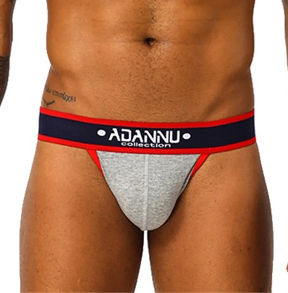 Мужская мода сплайсинга мягкие трусы шорты Сексуальное белье 701