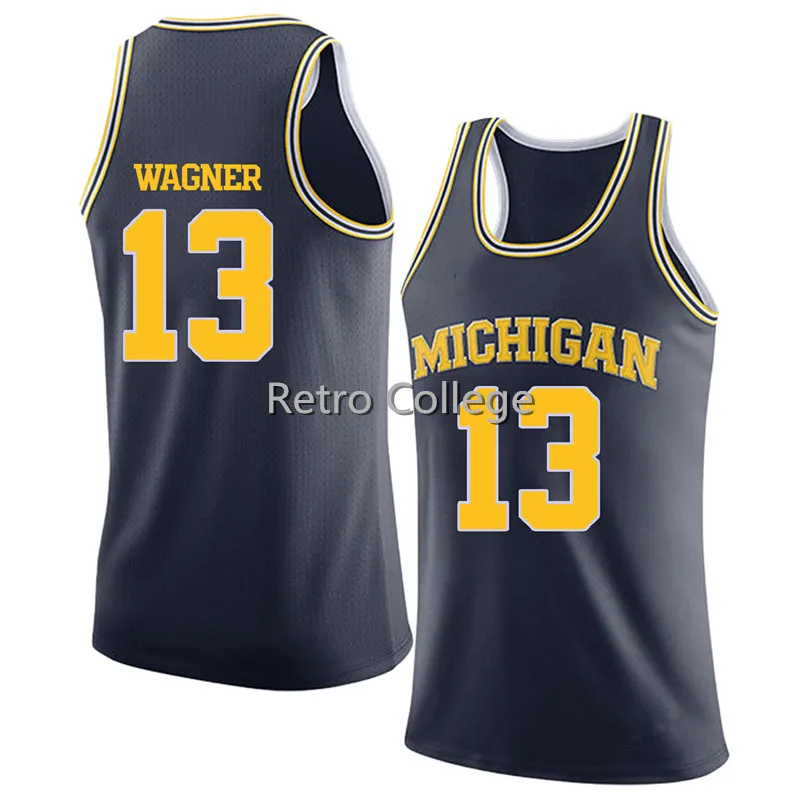 

21 Ray Jackson 13 Moritz Wagner Michigan State throwback basketball jersey Embroidery Stitched Customize any name and number