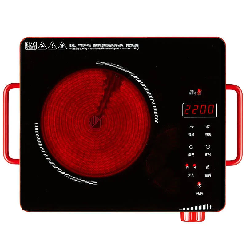 Hot Plates High Power Hotpot Household Type German Craft Core Electric Ceramic Furnace Hot