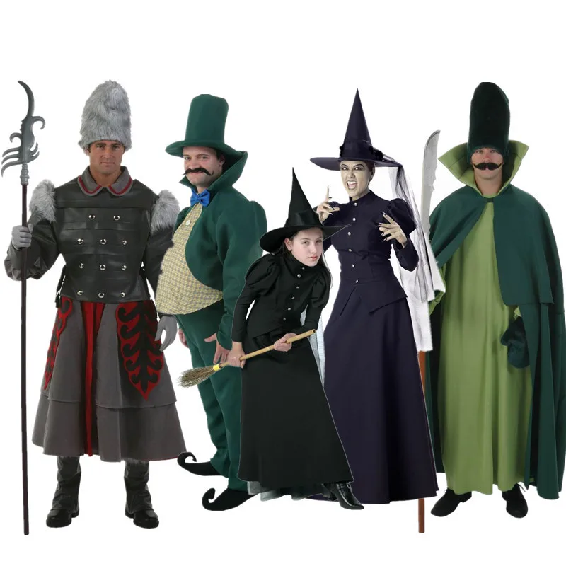 Qijun Nieuwe Cosplay Tovenaar Van Oz Munchkin Burgemeester Heks