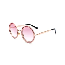 Негабаритных солнцезащитные очки Для женщин круглый Винтаж роскошные очки женские солнцезащитные очки Óculos De Sol