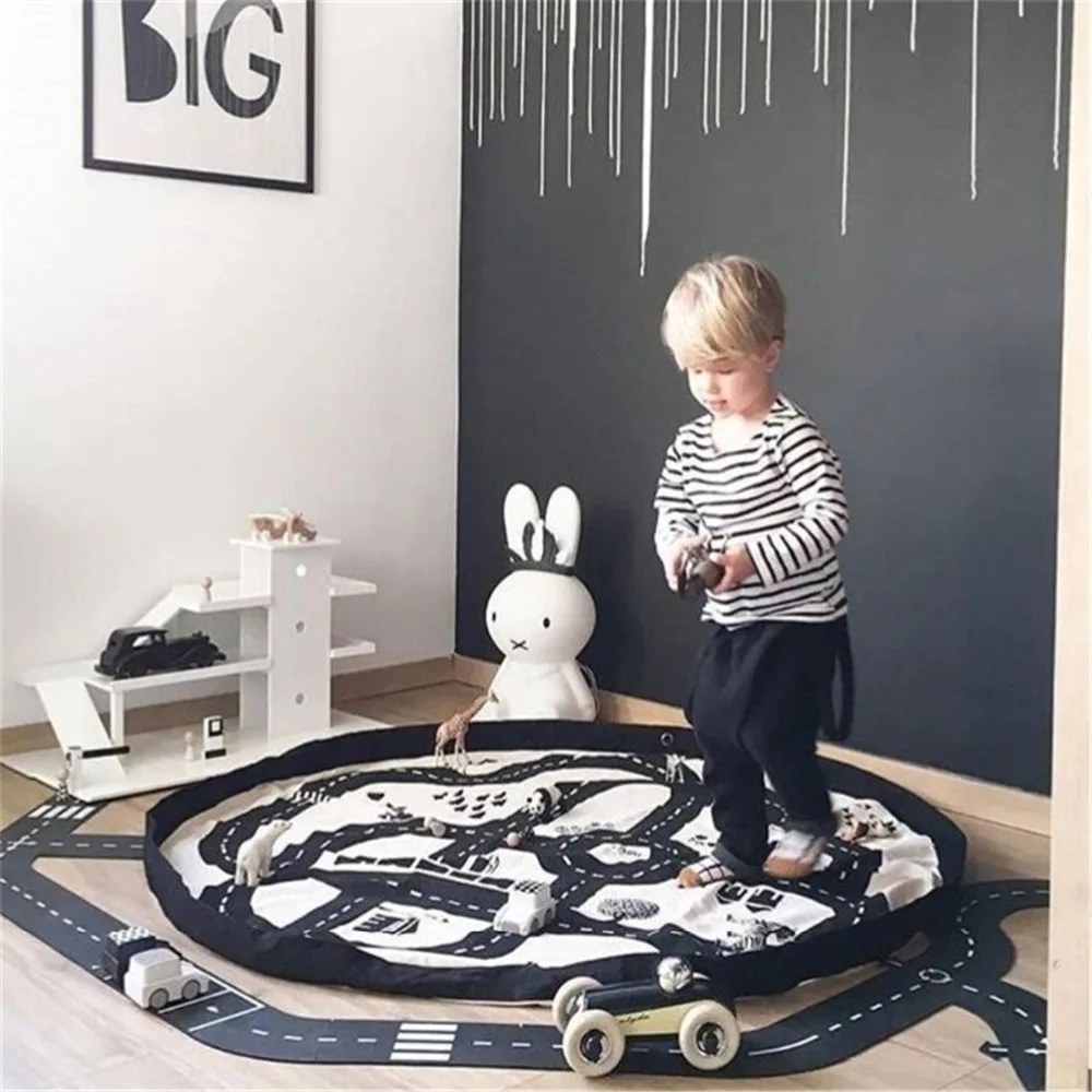 Play Mats Baby Toys mat carpet Infant Round Crawling Blanket Kids Rug Playing Crawling Games Carpets Children Pad carpets puzzle