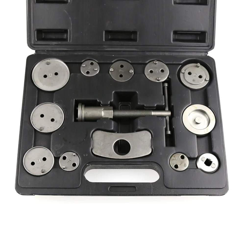 

New Universal Car Disc Brake Adjust Tool Disc 13pcs/set Brake Piston Cylinder Compressor Brake Pad Remover Tool HWC