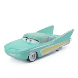 Disney Pixar Cars 2 Flo 9,5 см металлический литой под давлением сплав классическая модель игрушечной машины для детей подарок 1:55 брендовые игрушки