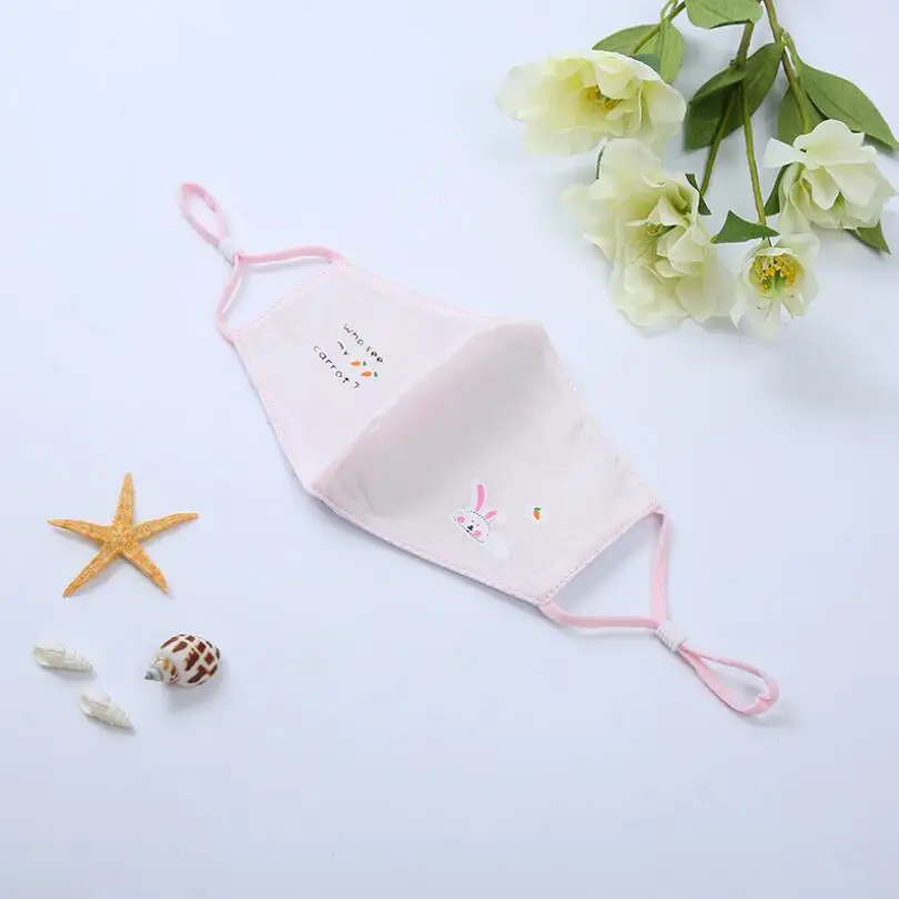 Moledodo 5Pcs/bag  Cartoon cute children mouth mask Cotton breathable summer mask Sun protection Pink anti-fog child masks D50 Moledodo 5Pcs/bag  Cartoon cute children mouth mask Cotton breathable summer mask Sun protection Pink anti-fog child masks D50