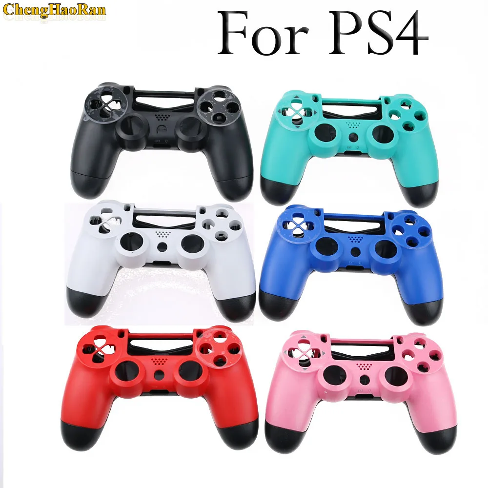 

White & Black Matte Housing Shell for Sony PS4 Playstation 4 Wireless Controller Replacement