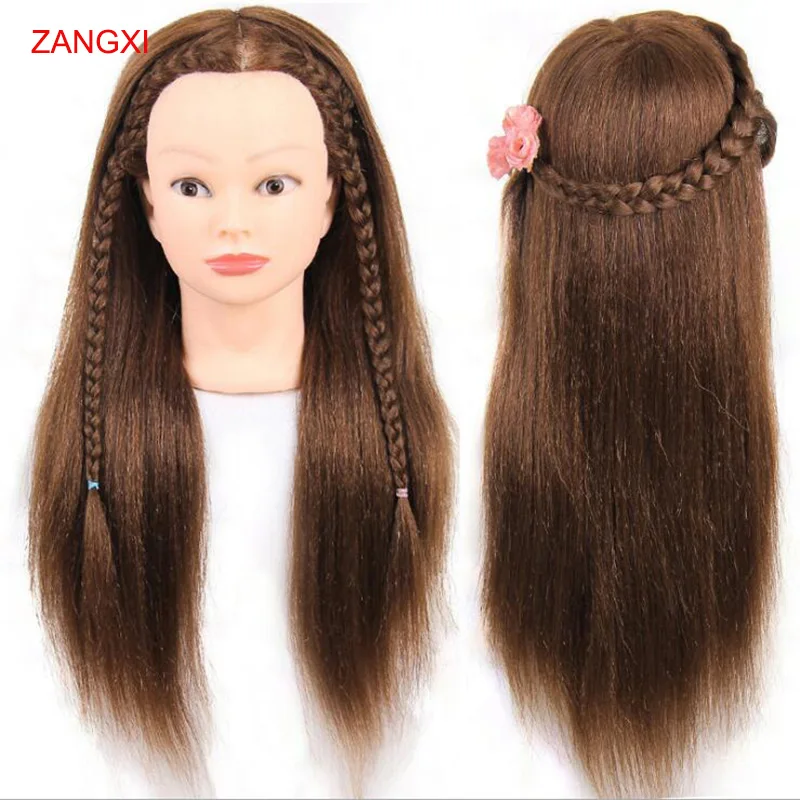 Mannequin Head With Hair 18 Inch Hair Doll Cosmetology Mannequin