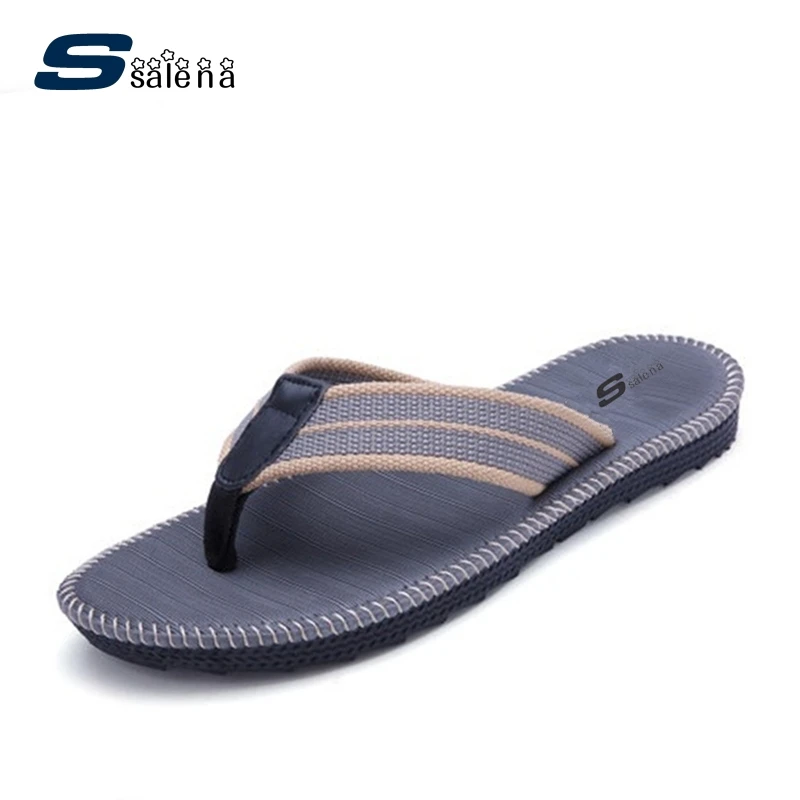 Men Slippers Non-Slip Summer Slippers Flip Flops Men Flats Comfortable Outdoor Shoes AA20100