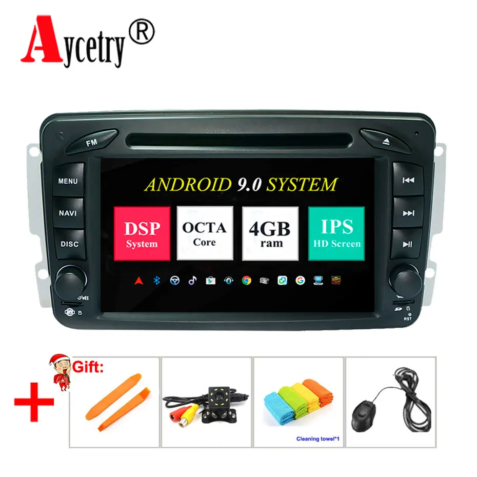 

IPS DSP 4G 64G 2 din Android 9 Car Multimedia dvd gps For Mercedes/Benz/W209/W203/W208/W463/W163/W639/Viano/Vito/Vaneo Car radio