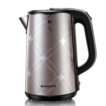 

Double Layer Proof Fast Heater Electric Kettle Pot 304 Stainless Steel Water Brew Kettle 1.8L Creative Design with little Nozzle