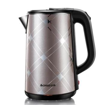 Special Offers Double Layer Proof Fast Heater Electric Kettle Pot 304 Stainless Steel Water Brew Kettle 1.8L Creative Design with little Nozzle