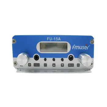 

CZH-15A 10w 15W FM stereo PLL broadcast transmitter FM exciter 88Mhz - 108Mhz for for Church, Car, Home, Conference
