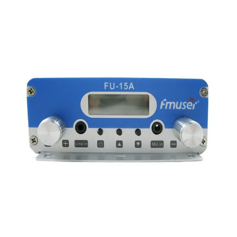 Free shipping CZH-15A 10w 15W FM stereo PLL broadcast transmitter FM exciter 88Mhz - 108Mhz