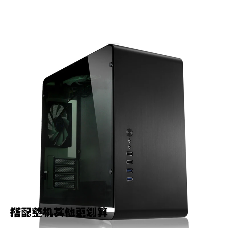 JONSBO UMX3 алюминиевое шасси MATX маленькое Шасси для HTPC