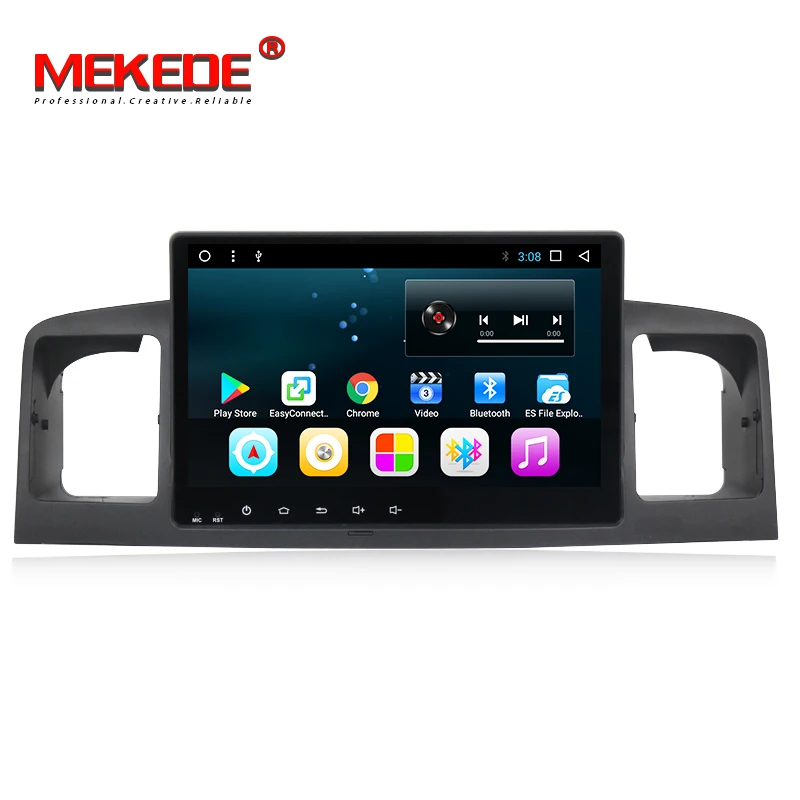 T3 Android 8 1 четырехъядерный автомобильный DVD GPS плеер для Toyota Corolla E120 BYD F3 с радио wifi BT 2