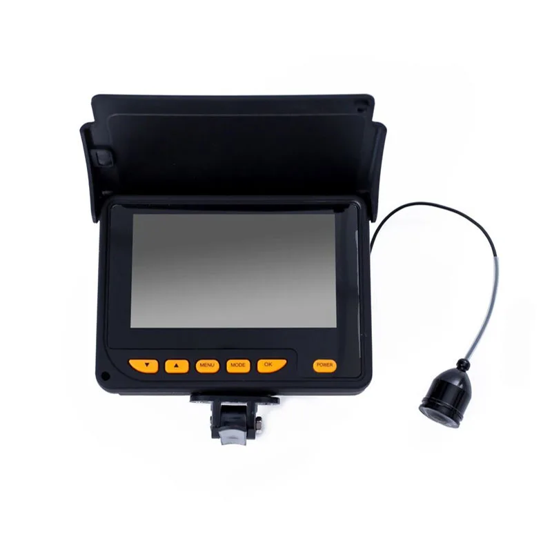 Underwater Ice Fishing Camera Video, Fish Finder, Sunvisor Fishfinder, IR 150 Degrees Angle, 4.3 "LCD, 20m, 30m, 1000TVL
