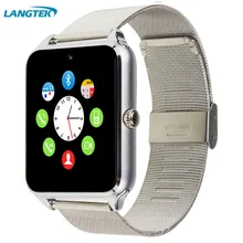 Langtek Z80 Smart Watch Android Watch With Push Message Support SIM SD Card Mp3 Fashion Bluetooth Wearable Devices For Apple IOS