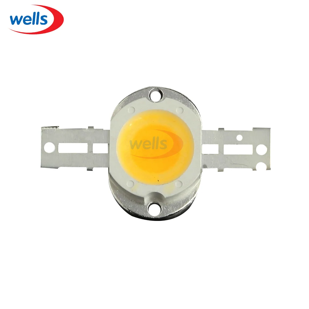 

10W Round Base LED Warm White Bright High Power 900LM LED Chip 9-12V Bulb Lamp