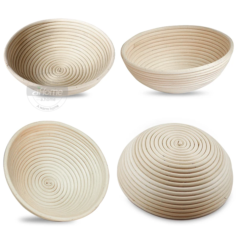 Bakery Mold Rattan Basket Dough Banneton Brotform Bread Proofing Proving Fermentation Country Baskets Factory Baking Tools