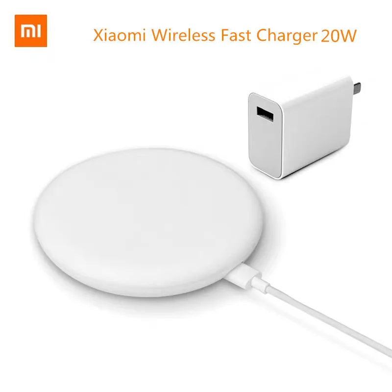 

Original 27w Wall Charger & Type C Date Cable Xiaomi Wireless Fast Charger for iPhone X XS XR 8 8Plus Xiaomi 9 Mix 2s Mix3