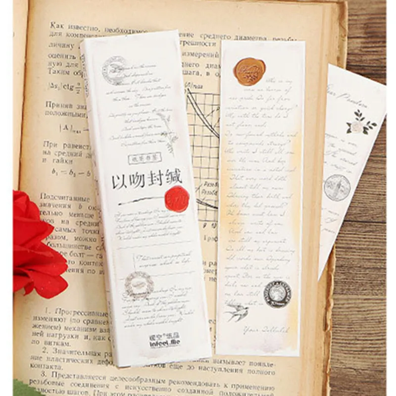 

Infeel.me kiss diary paper Card Bookmark memo card 1 lot = 1 pack = 30 pcs
