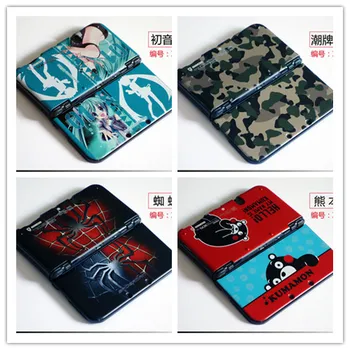 

Colorful New Anime Pattern Protector Case Shell For New 3DS XL Console Top and Buttom Case