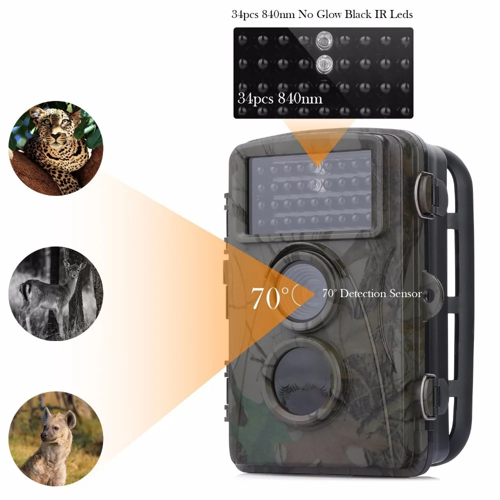 

H3 720P Detection Hunting Camera Infrared Outdoor Wireless Anti Theft Video Camera Scouting Trail Camera