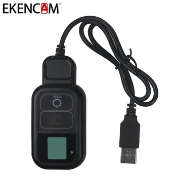 

EKENCAM 0.8 Inch Waterproof Wireless Wifi Remote Control for GoPro Hero 5 Session 4 session hero 5 4 3+/3 with USB Charger Cable