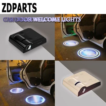 

ZDPARTS 2pc Car Logo Door Welcome lights For BMW E46 Mercedes Ford focus 2 Volkswagen passat b6 b5 Peugeot 307 Toyota Renault