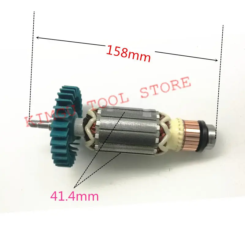 AC220V 230V ARMATURE для MAKITA GA6010 GA5020 GA5020Y GA6020 GA5010 GA6010Z GA5010Z|armature rotor|for makitarotor armature |