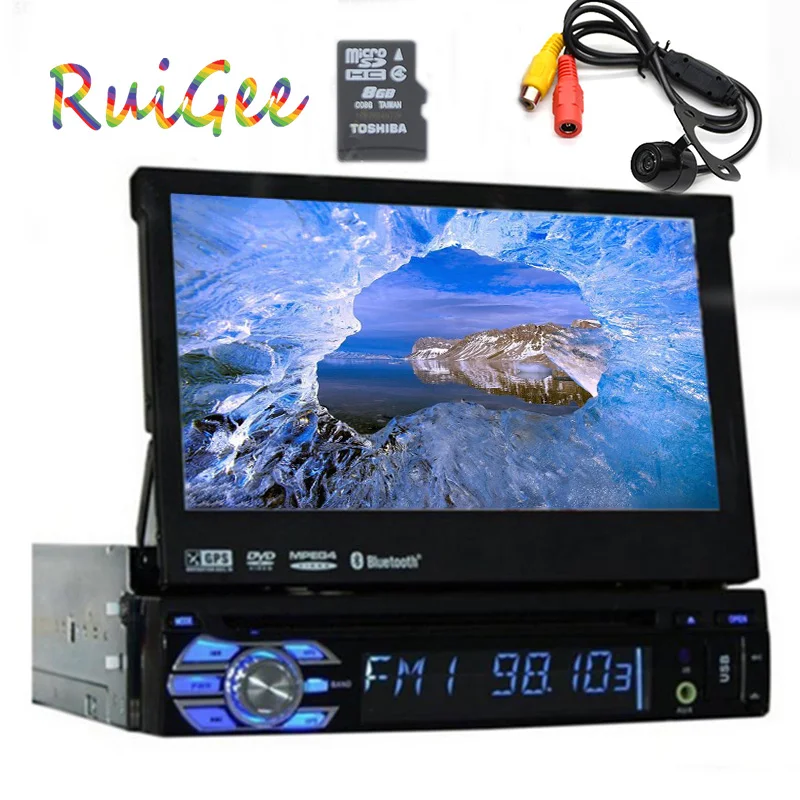 single 1 din radio car dvd player gps navigator tape recorder autoradio