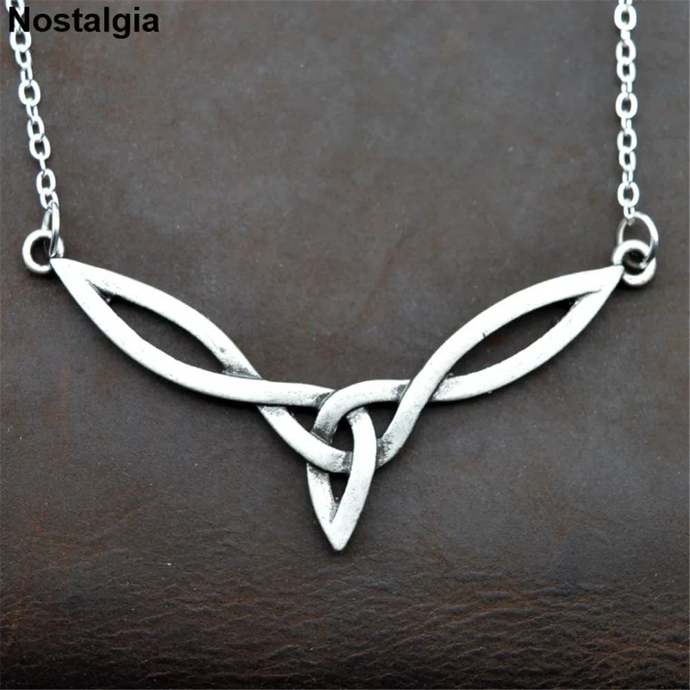 Ностальгия подвеска с ирландским узлом троица Triquetra Triskele в шотландском стиле