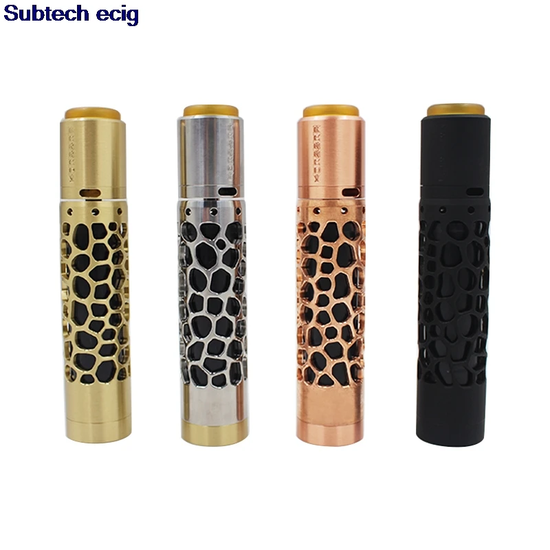 

2019 newest Hollow out Kennedy Vindicator mod kit with Kennedy 25 RDA 18650 20700 21700 Battery 510 thread 26MM Mechanical Mod