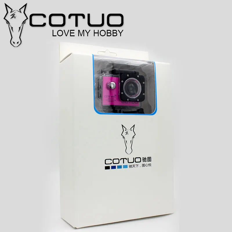 Спортивная Экшн камера COTUO CS70 Wi Fi 14MP Full HD 1080 P 30FPS 2 0 &quot ЖК дисплей 30 м