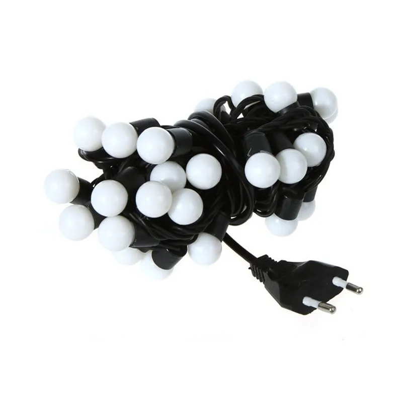 

5M LED Festoon Ball string light outdoor wedding string fairy light for party wedding garden garland decroation and lighting