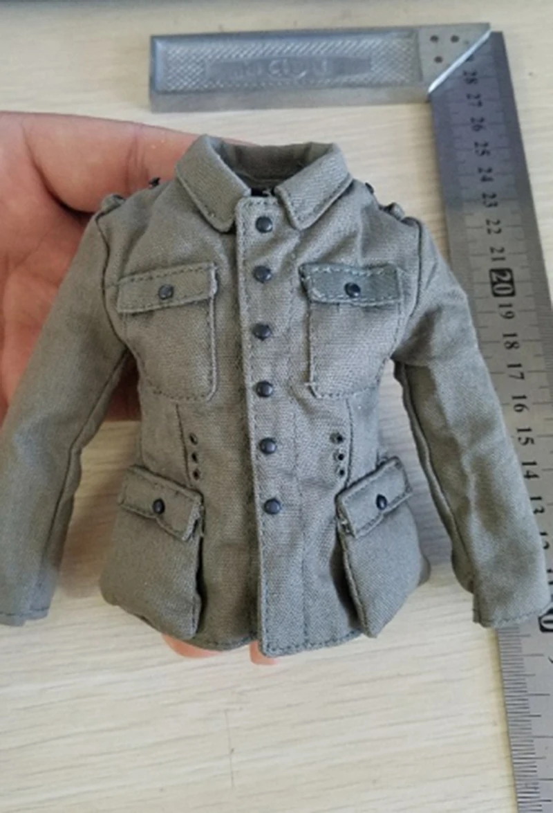 

1/6 WWII Germany Army's Uniform Coat Top Model for 12'' Action Figures