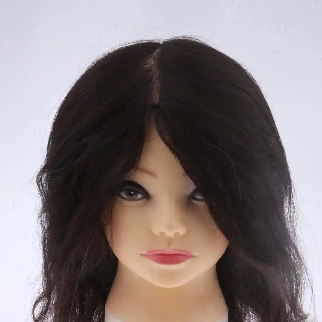 black doll head hair styling