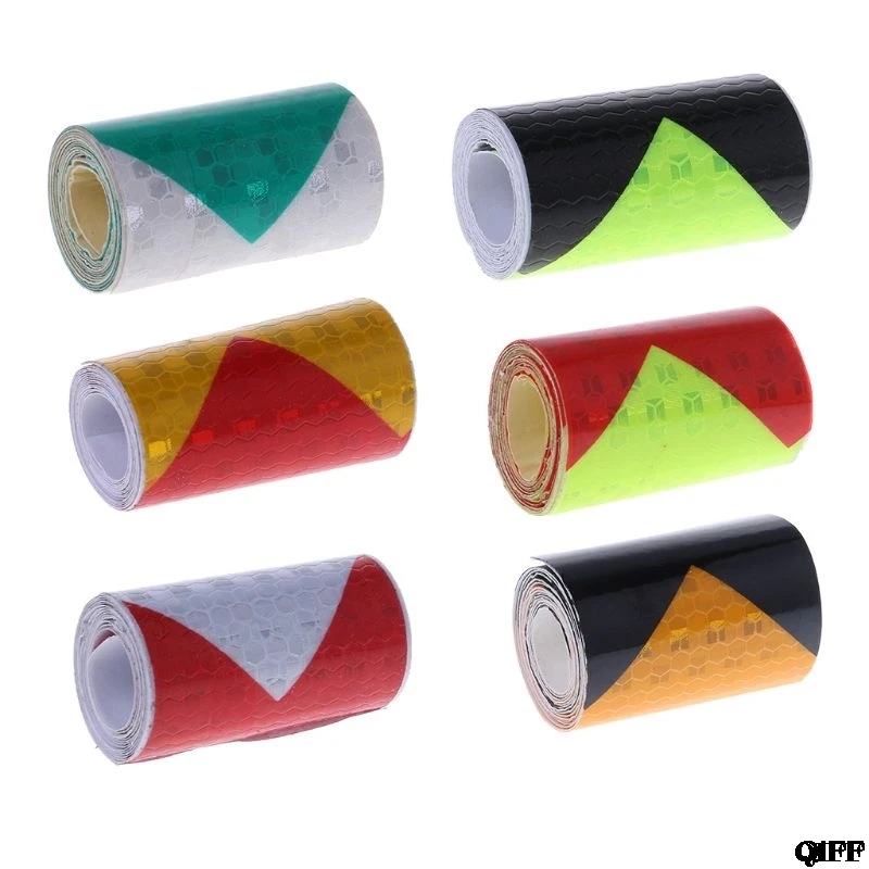 

Reflective Tape Safety Caution Warning Reflective Adhesive Tape Sticker For Truck Motorcycle Bicycle Car Styling MAY06