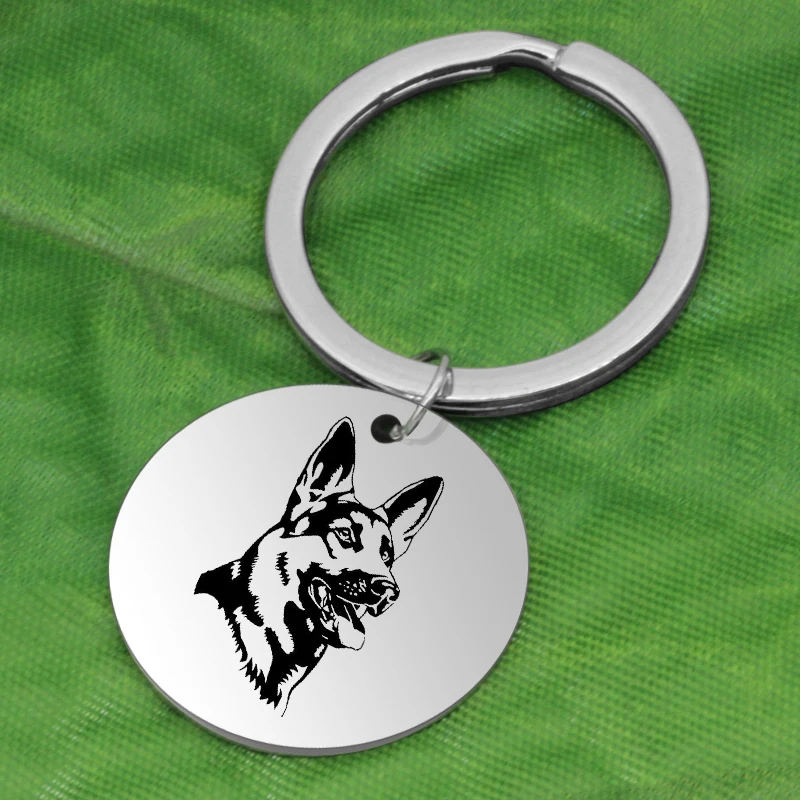 

Fashion Keychain DOG Pattern Pendant Key chain Jewelry for Dog lover DROP SHIPPING YLQ6453