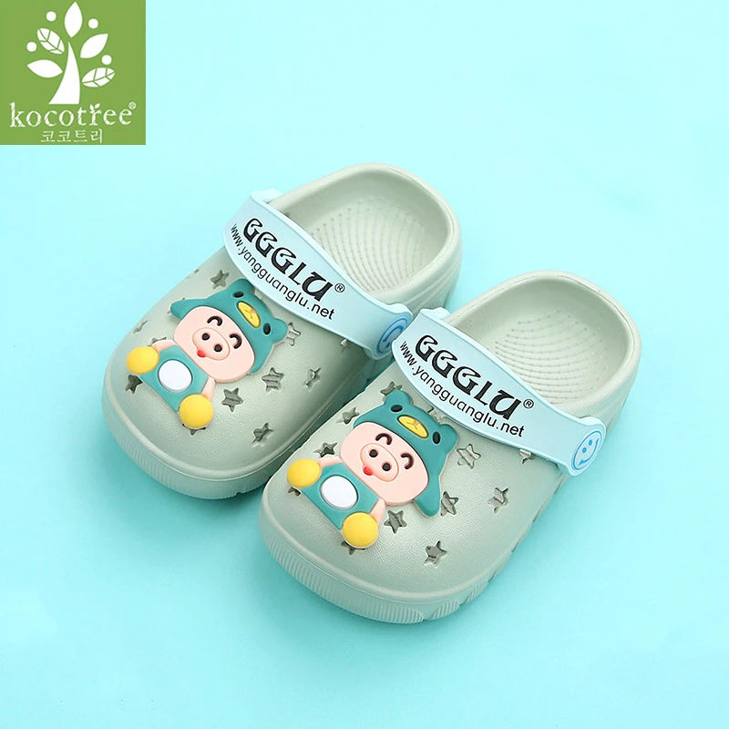 

2019 New Children Beach Slippers Kids Boys Cute Cartoon Slippers Fashion Toddler Girls Waterproof Slipper Beach Sandals Outdoor