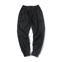 Брюки-карго Штаны Для мужчин хип-хоп Повседневное бегунов свободные мужские панталоны мужские брюки сплошной пот Штаны vete Для мужчин футболка homme Для мужчин костюмы