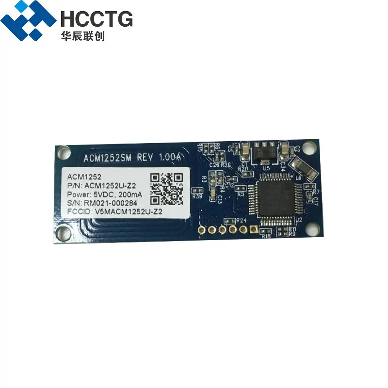 Leitor de Cartão de Nfc sem Contato Leitor de Cartão Módulo 14443 – Iec 18092 Tag Leitor 13.56 Mhz Acm1252u-z2 Iso