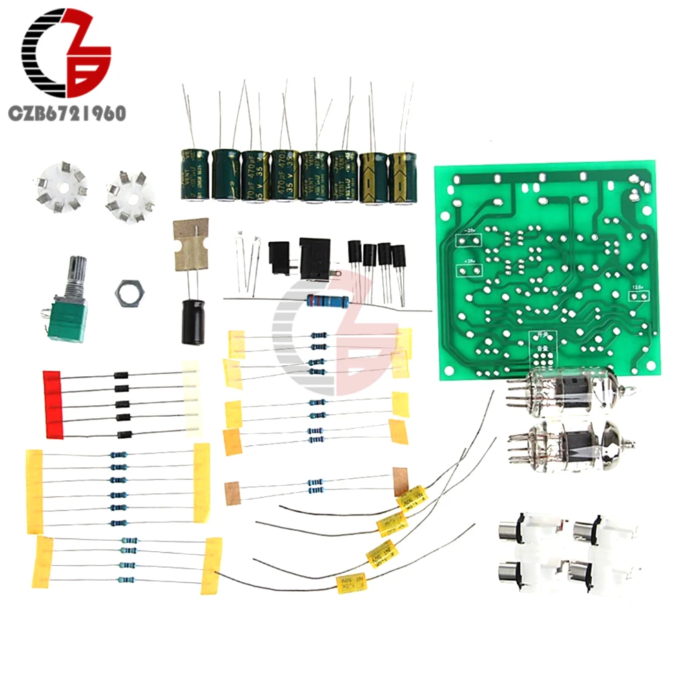 6J1 ламповый предусилитель усилитель мощности для наушников аудио Плата Amplificador предусилитель смеситель клапан предусилитель желчный буфер Diy Kit
