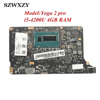 

FRU 90004984 For Lenovo Yoga 2 Pro W8P Laptop MotherboardWith i5-4200U Processor 4GB RAM NM-A074 Full Tested