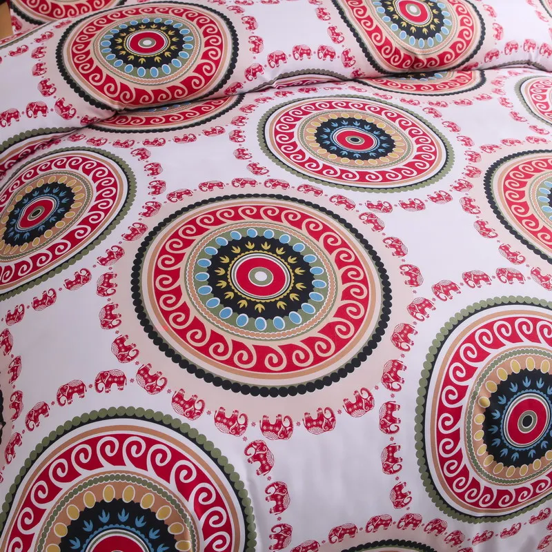 bedding set red 3