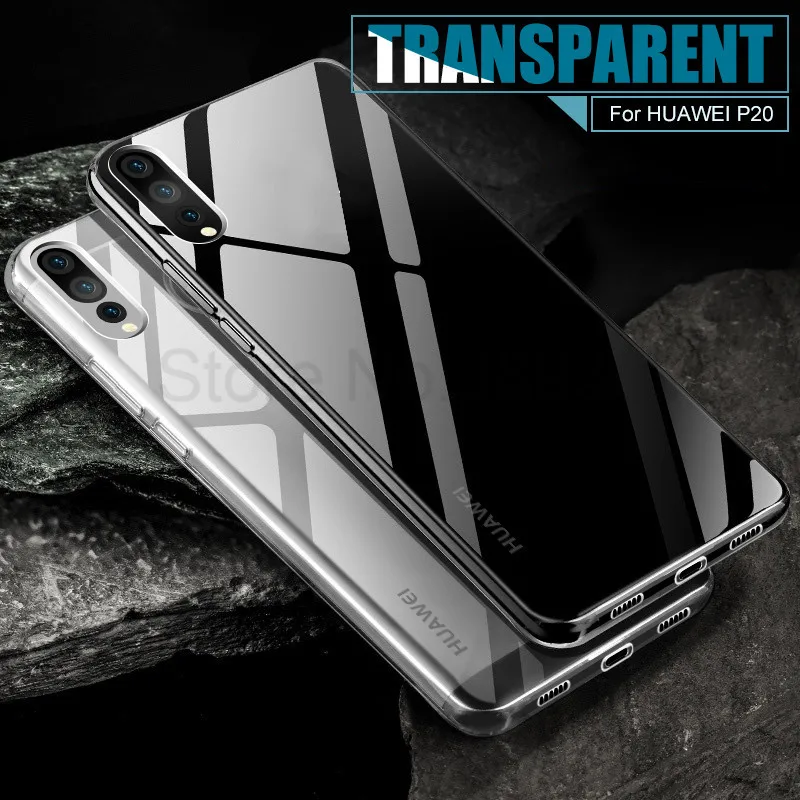 Ultra Thin Soft Transparent Case For Huawei P20 Pro P10 Lite Plus Clear Silicone cover For Honor 9 10 Lite V10 V9 Play coque