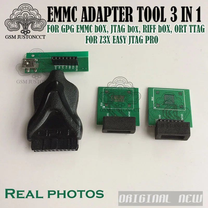2018 Оригинальный Новый адаптер GPG 3 в 1 для EMMC Tool Z3X легкий Jtag Pro emmc box jtag riff ort box|Детали