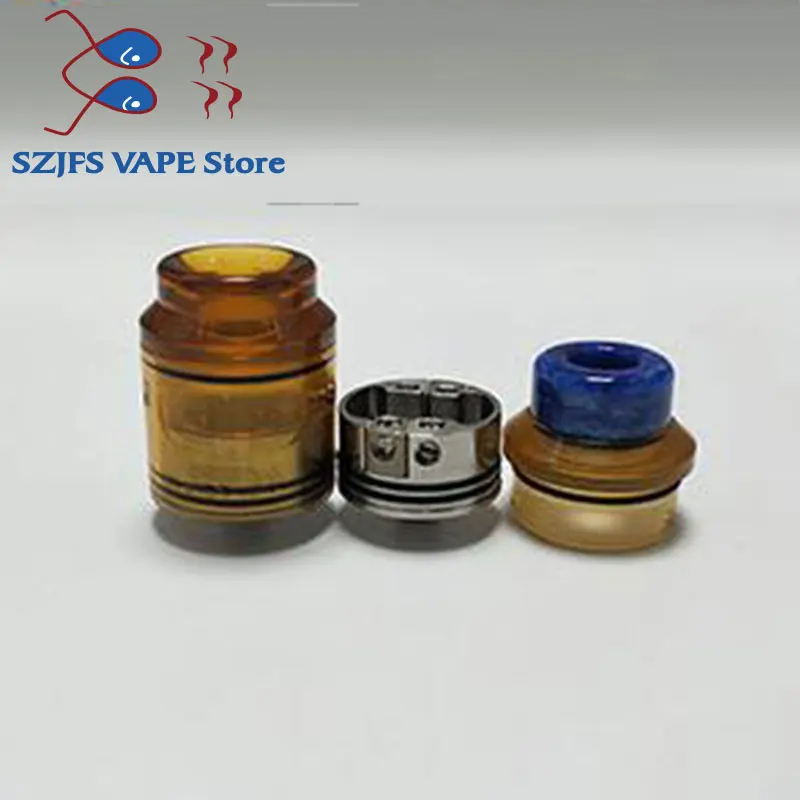 QP KALI RDA Fatality распылитель Капельного масла DIY 25 мм 316 нержавеющая сталь и PC pei vape