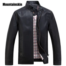 2016 Faux Lederjacken männer Kleidung Frühling Herbst Mäntel Männer Outwears Marke Kleidung Business männer Jacke 3XL WA093